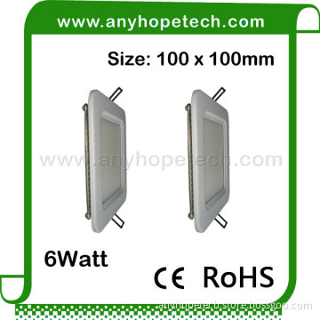 Thickness 26mm 6W super white color restaurant ceiling decoration designing